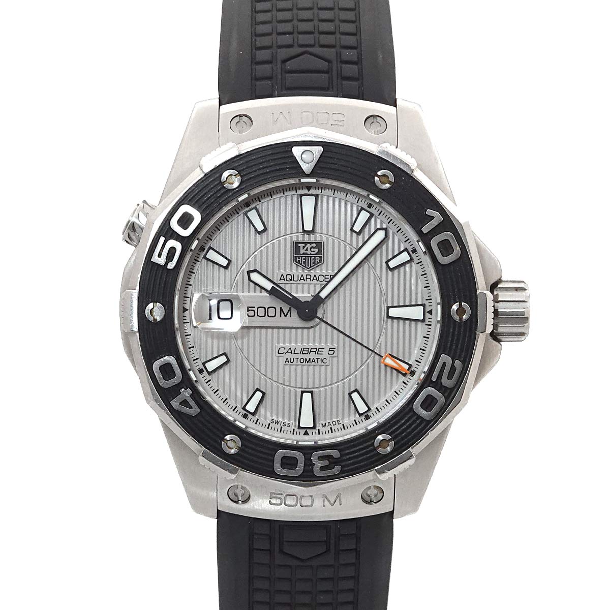 Aqua racer WAJ2111 Gray Dial Date Automatic Mens Watch