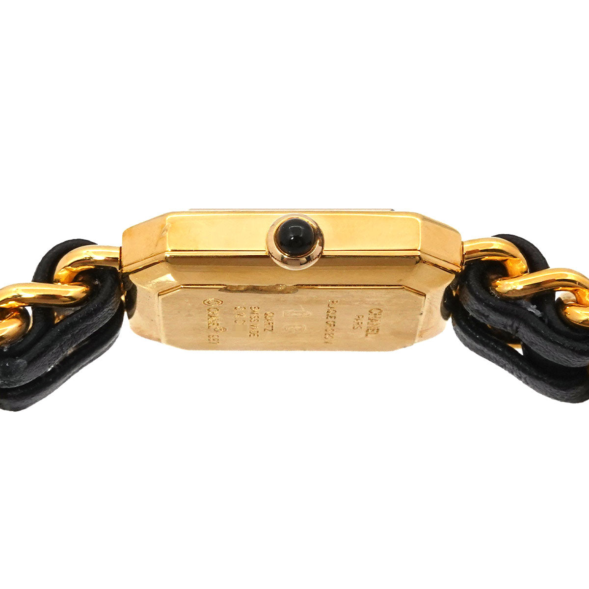 Premiere Size XL H0001 Vintage Quartz Black Dial Ladies Watch