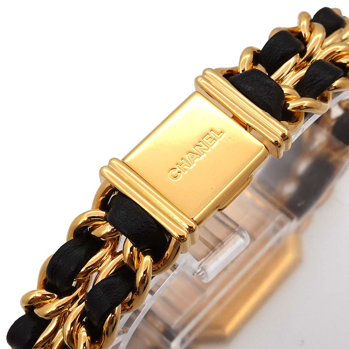 Premiere Size XL H0001 Vintage Quartz Black Dial Ladies Watch