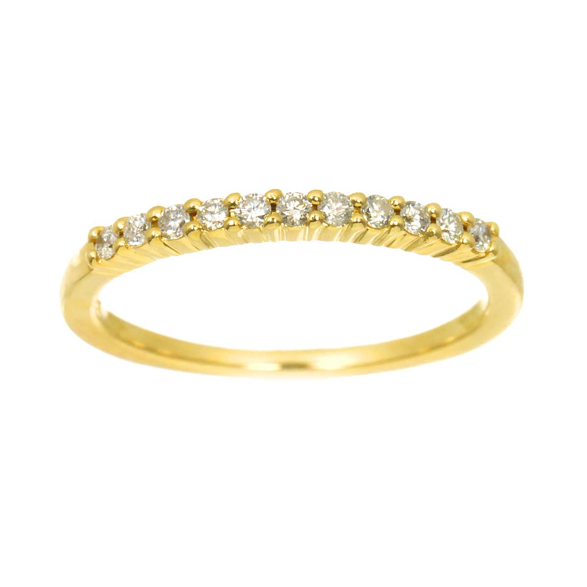 Diamond Ring 10K YG 416 Size3.75(US)