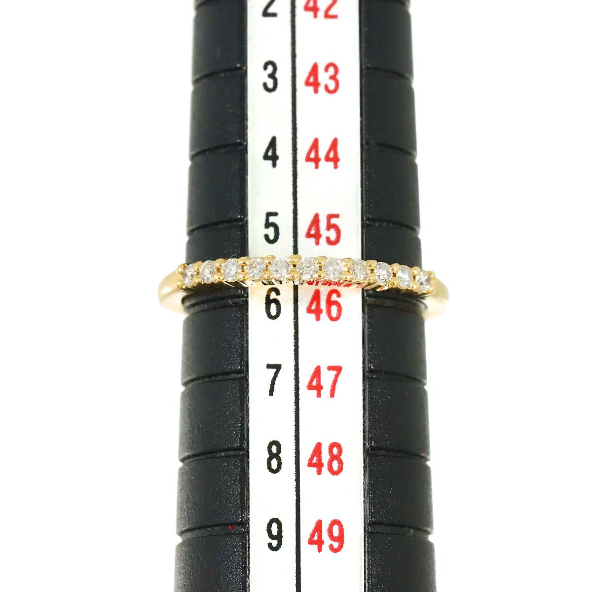 Diamond Ring 10K YG 416 Size3.75(US)