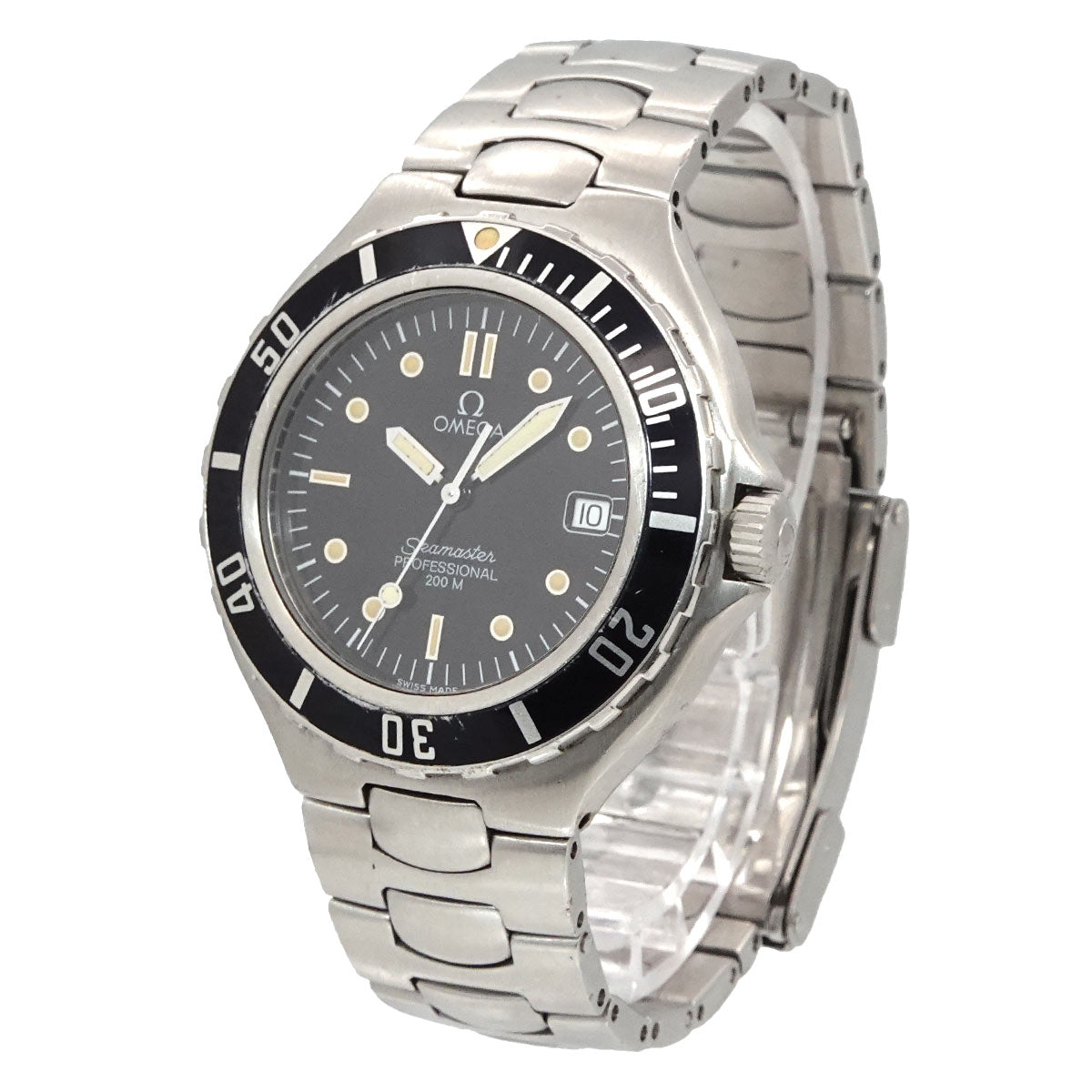 Seamaster Professionnel 200 396.1062 Quartz Black Dial Mens