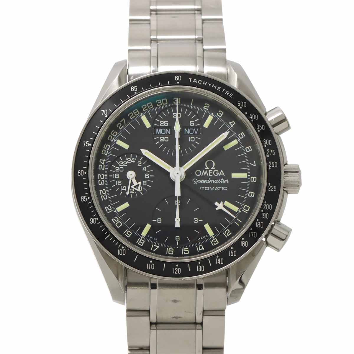 Speedmaster Mark 40 Cosmos 3520 50 triple calendar Black Dial