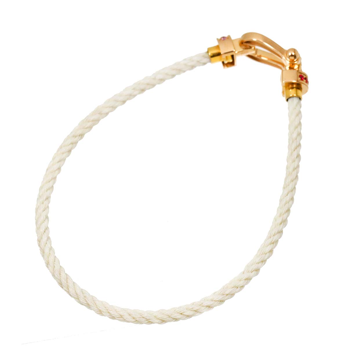Force 10 Multi Stone Bracelet MM 18K PG 750 Steel size15
