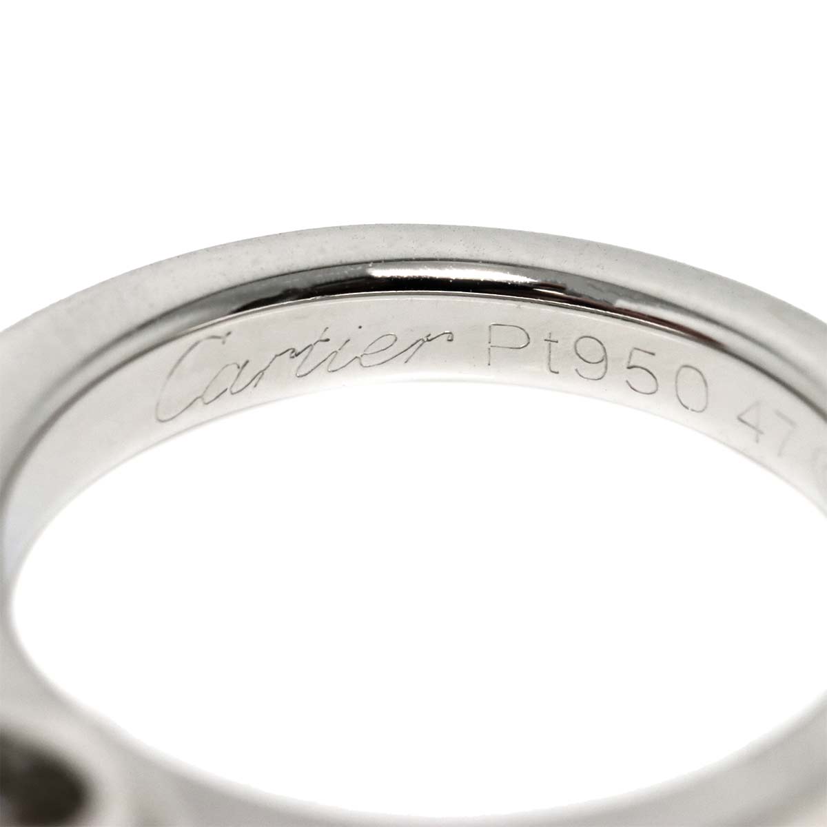 C deDiamond 0.23ct E/VVS1 Ring Pt Platinum size47 4(US)