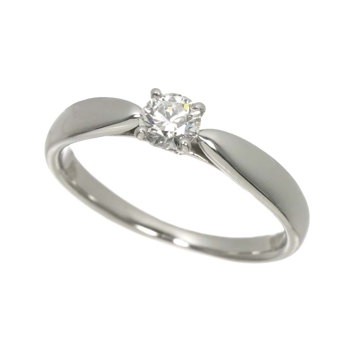 Harmony Diamond 0.23ct F/VS1/3EX Ring Platinum Size4.5(US)