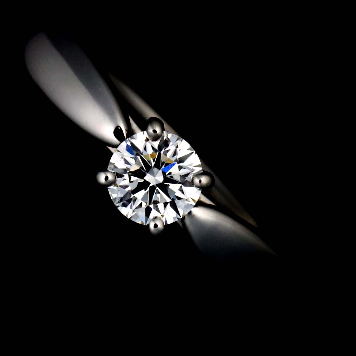 Harmony Diamond 0.23ct F/VS1/3EX Ring Platinum Size4.5(US)