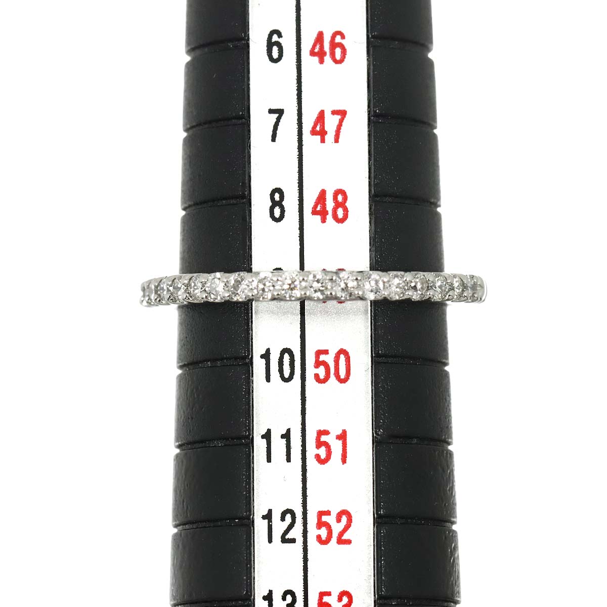 Half Diamond 0.28ct Ring Pt Platinum Size4.75-5(US)