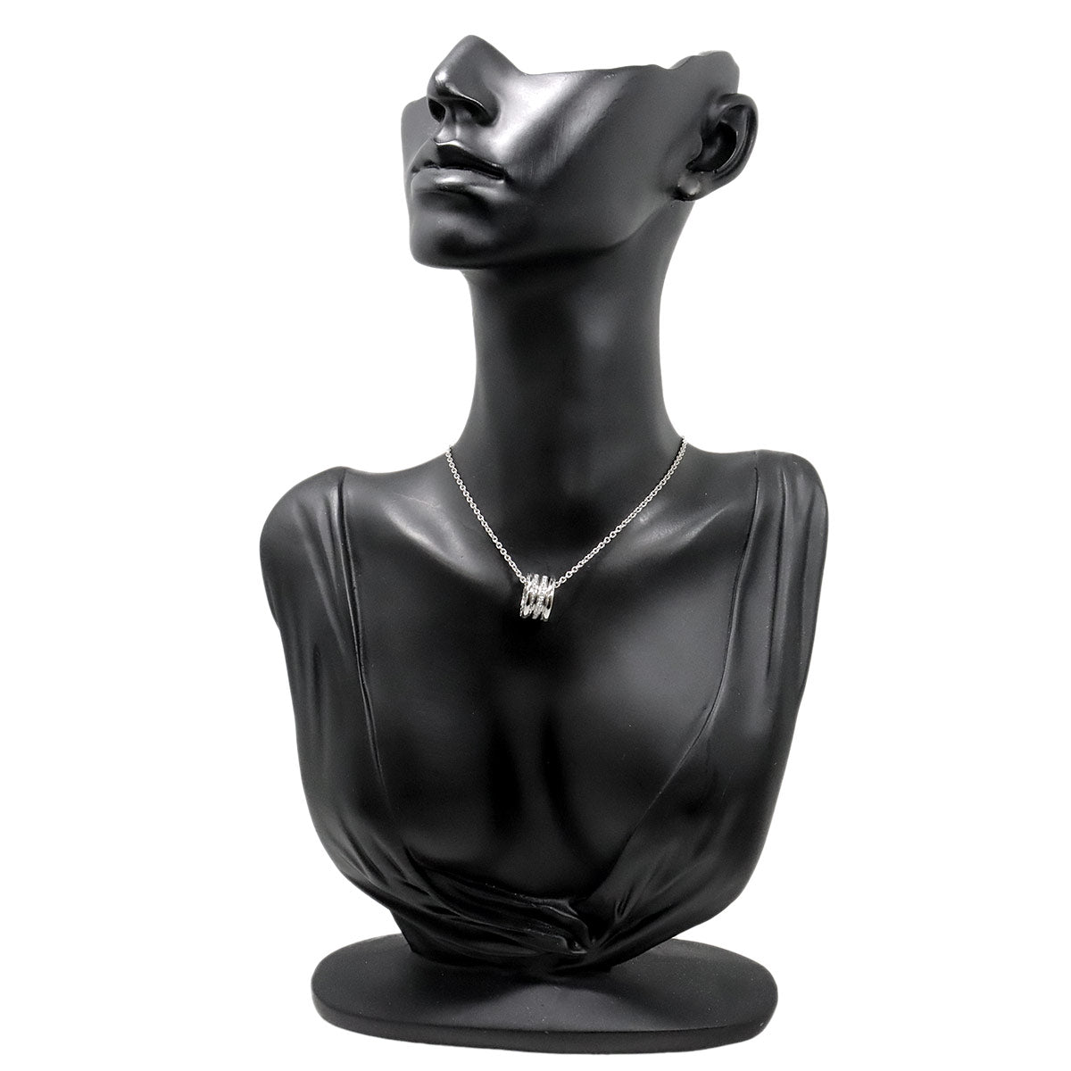 B-ZERO1 Diamond Necklace 18K WG White Gold 750