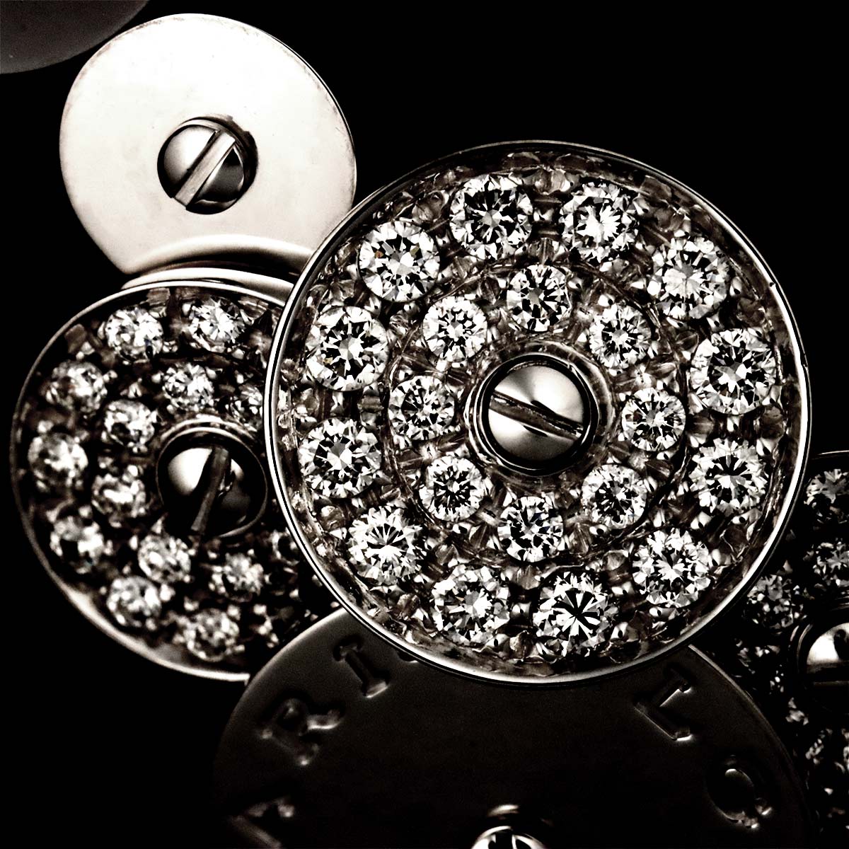 Cicladi Diamond Necklace 18K White Gold 750