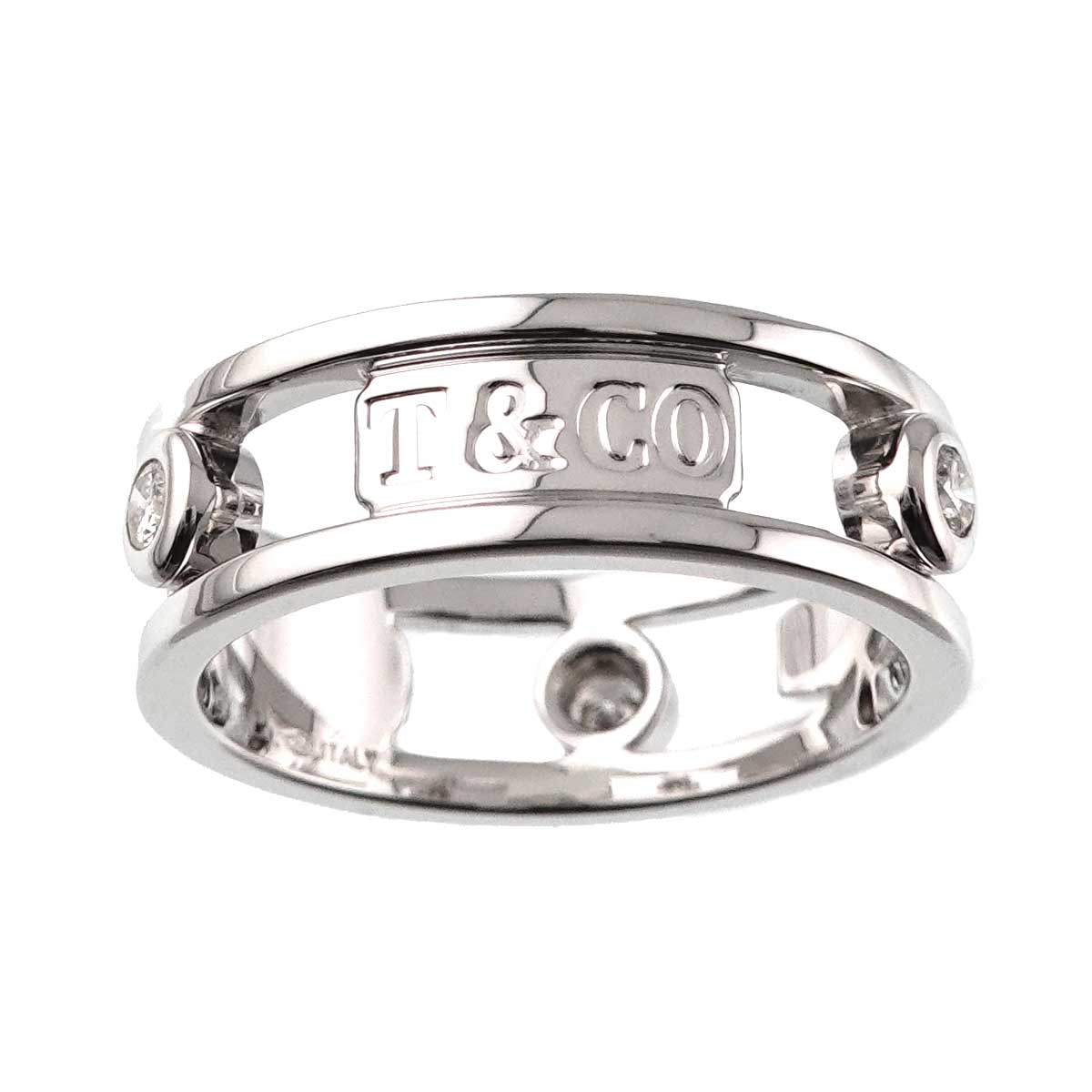 1837 Element Diamond Ring 18K WG Size5.75-6(US)