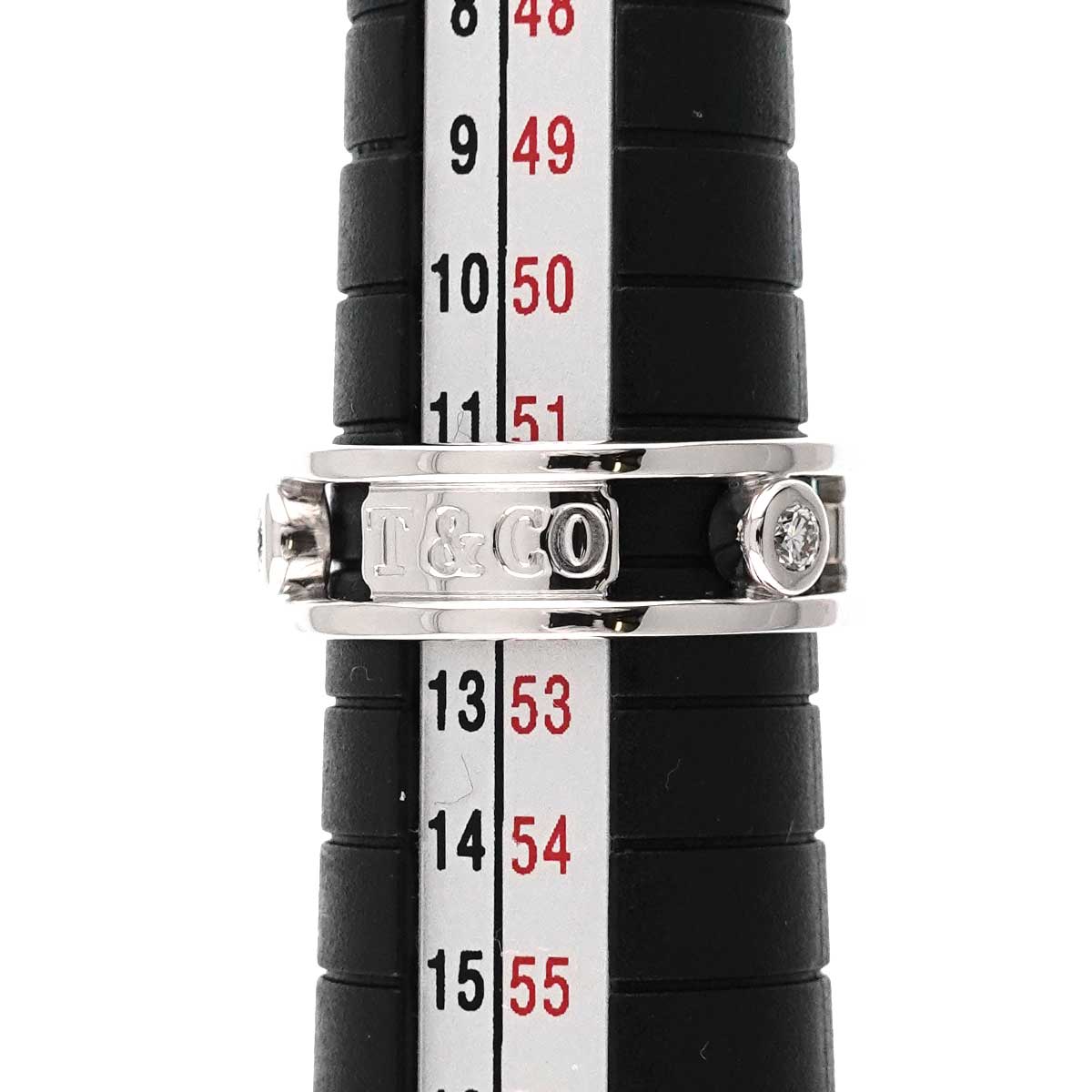 1837 Element Diamond Ring 18K WG Size5.75-6(US)