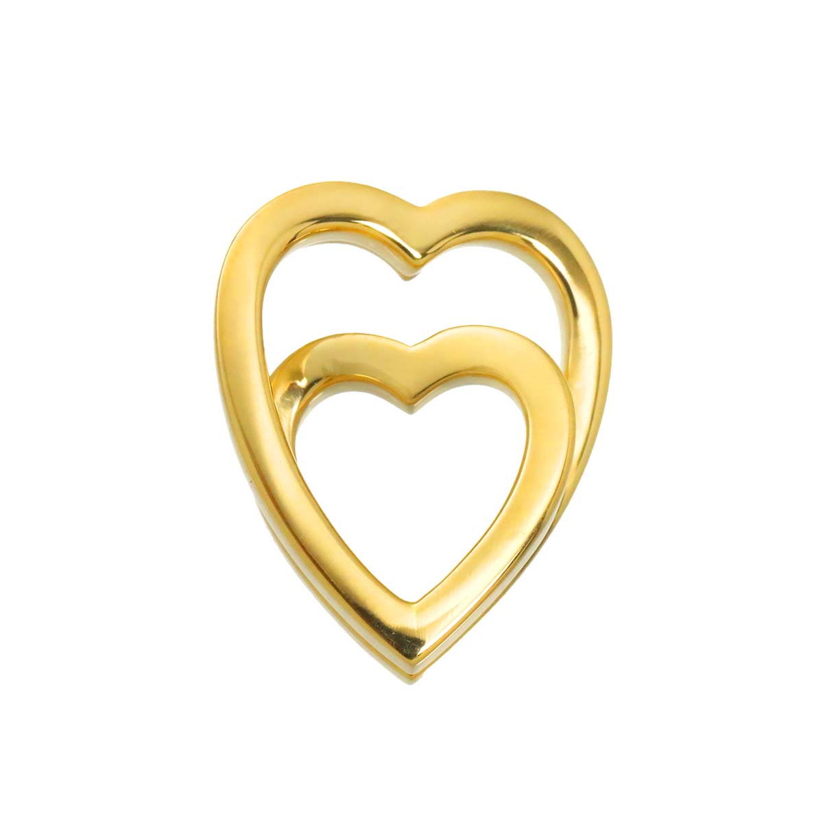 Heart Pendant Top 18K Yellow Gold 750
