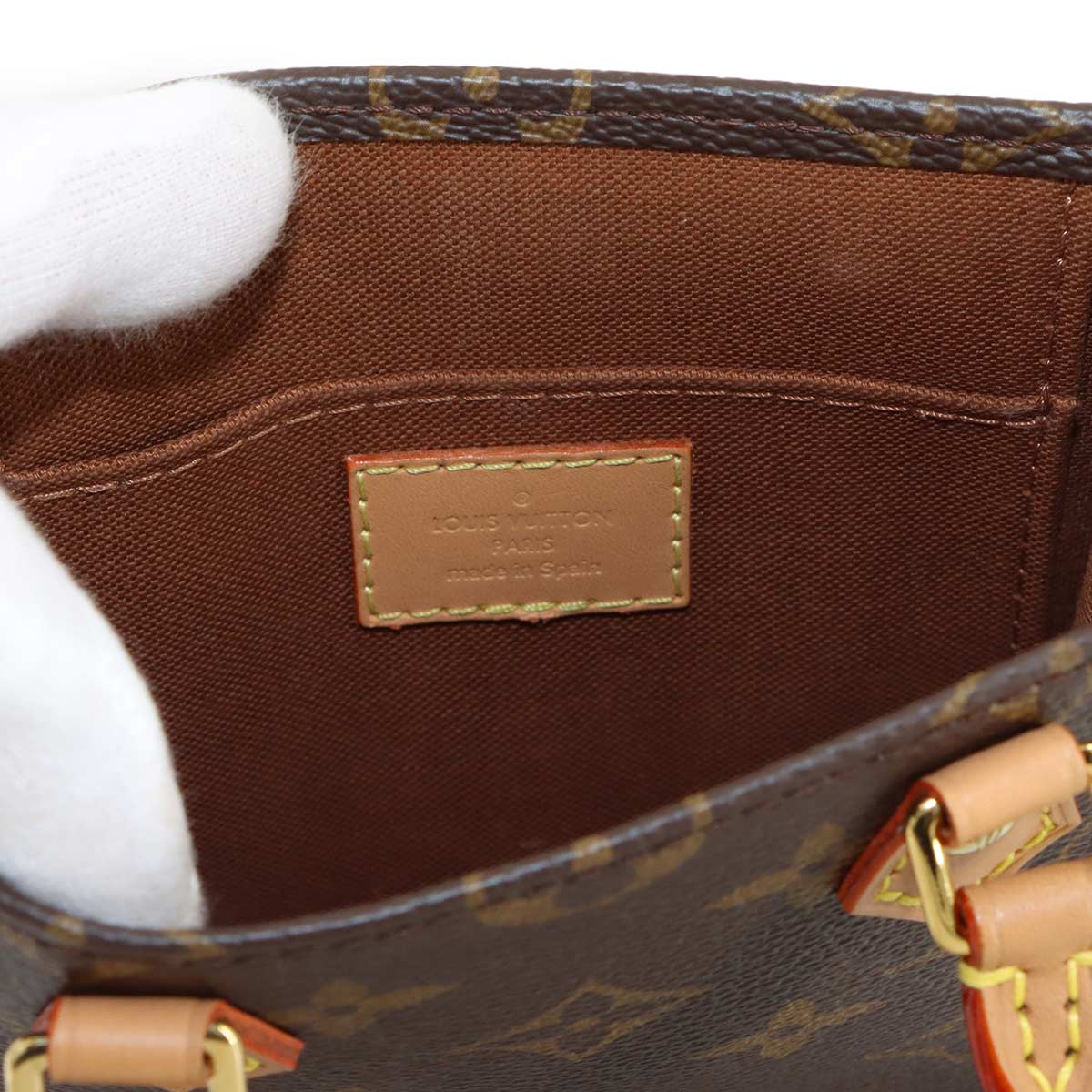 Monogram Petit Sac Plat 2way Hand Shoulder Bag M69442
