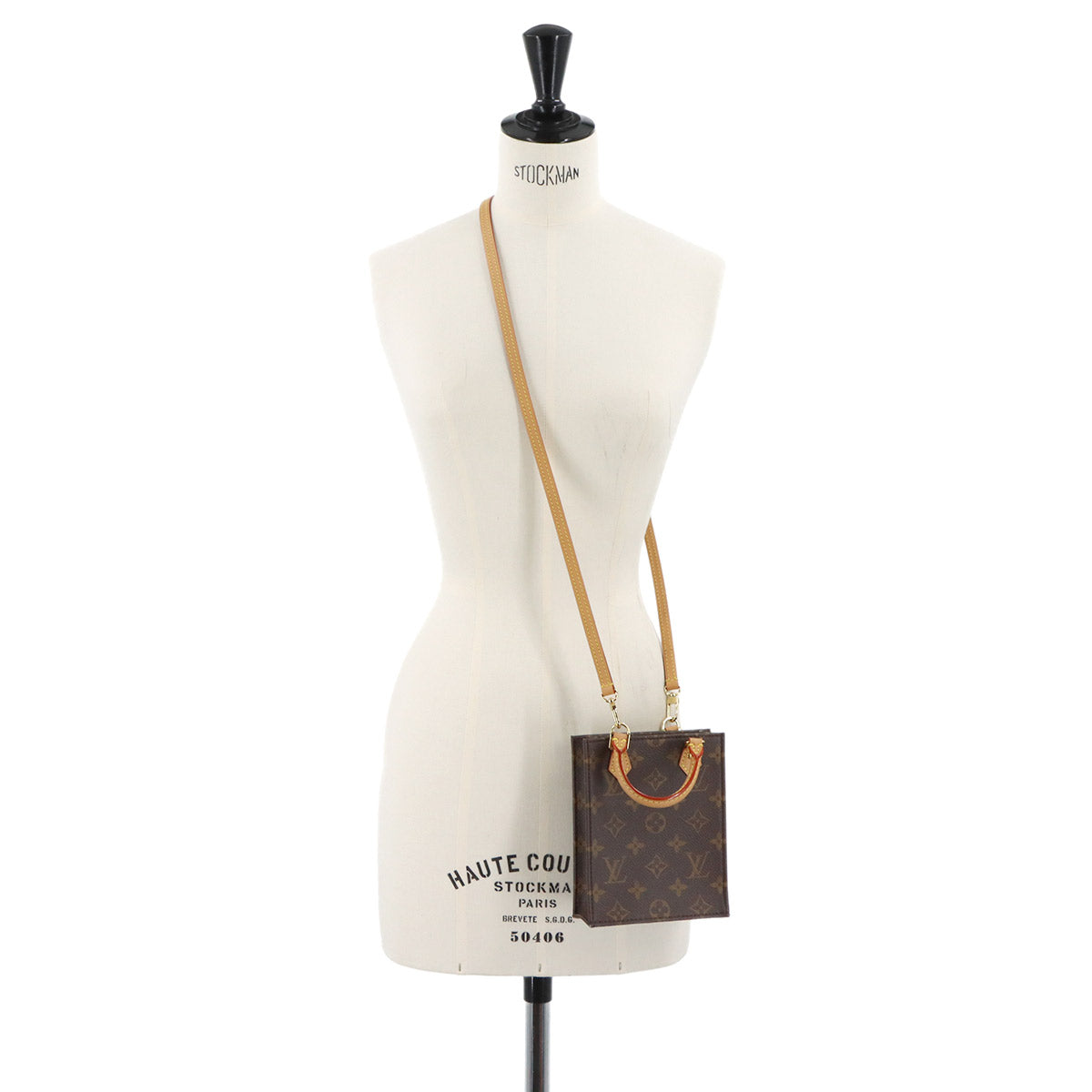 Monogram Petit Sac Plat 2way Hand Shoulder Bag M69442