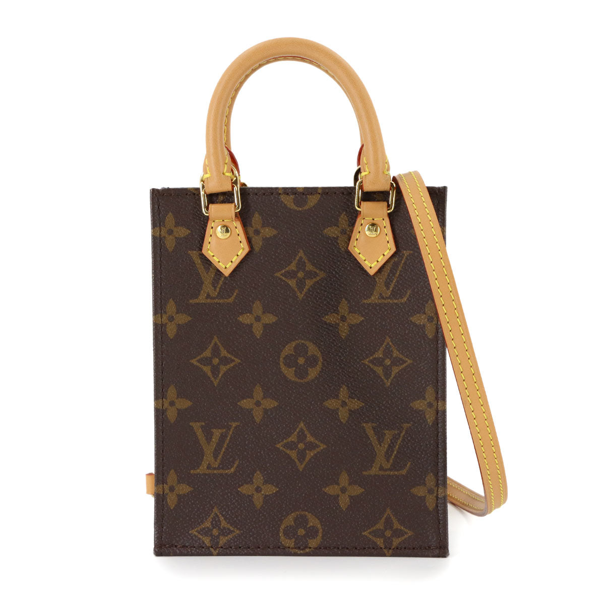 Monogram Petit Sac Plat 2way Hand Shoulder Bag M69442