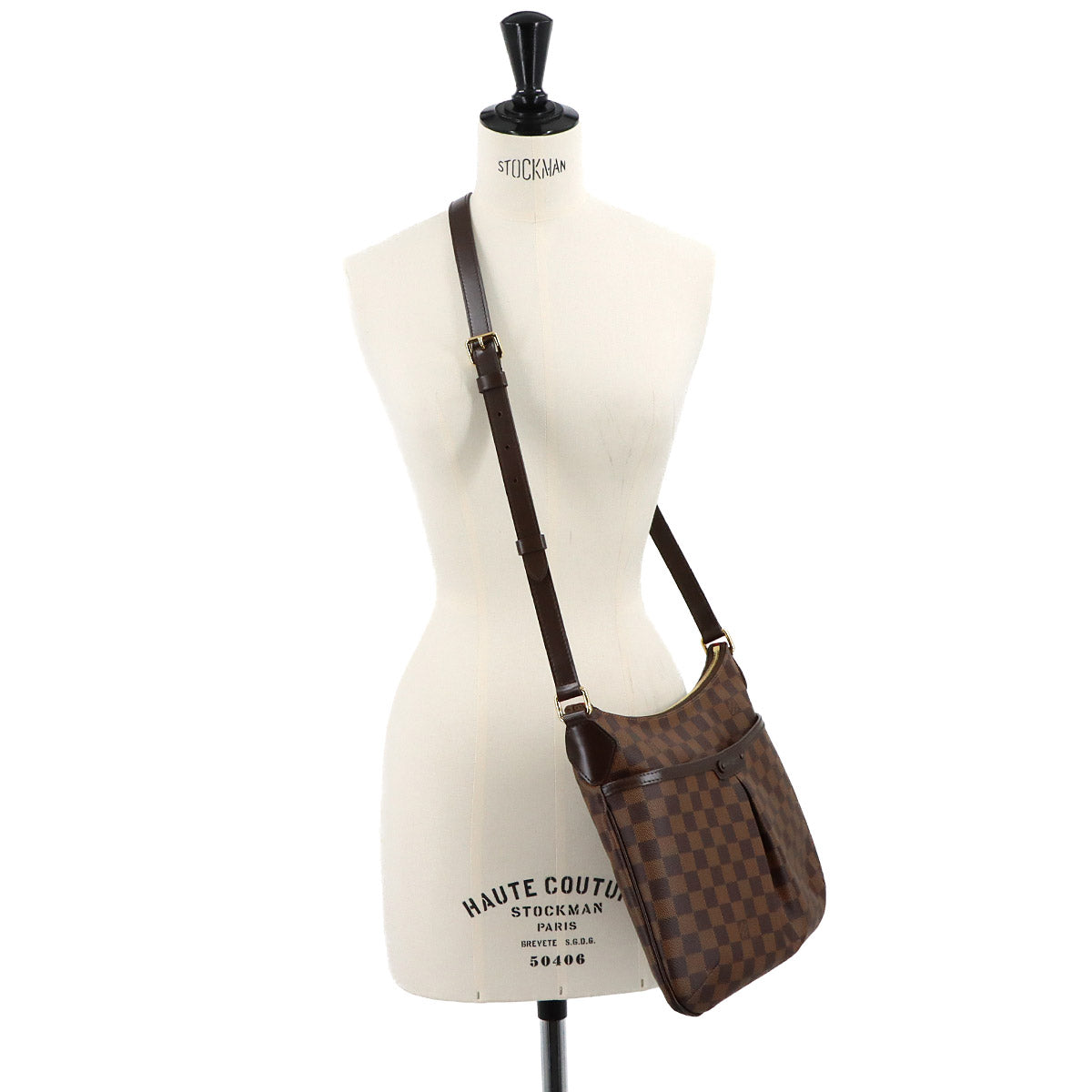 Damier Bloomsbury PM Shoulder Bag Ebene N42251 Purse