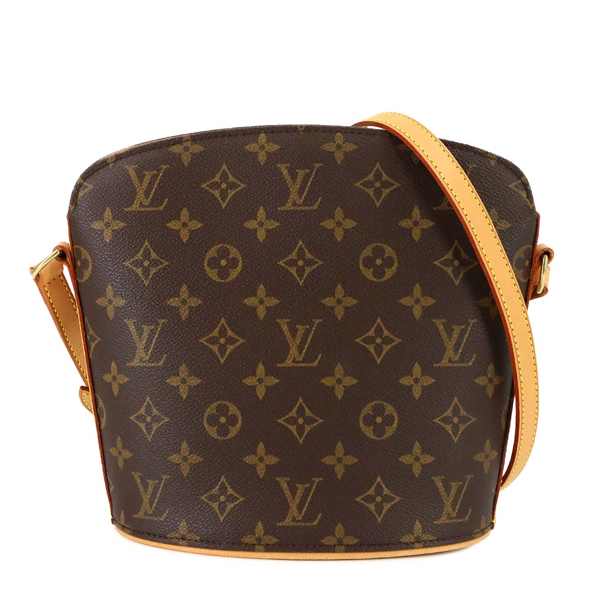 Monogram Drouot Shoulder Bag Brown M51290 Purse