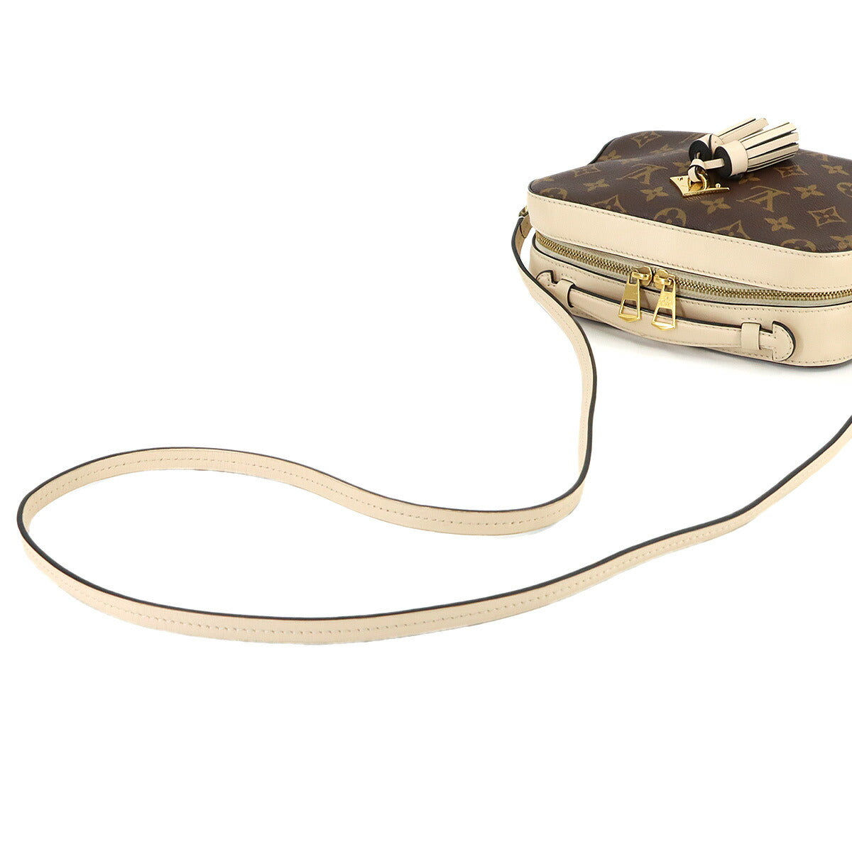 Monogram Saintonge 2way Shoulder Hand Bag M43559 Purse