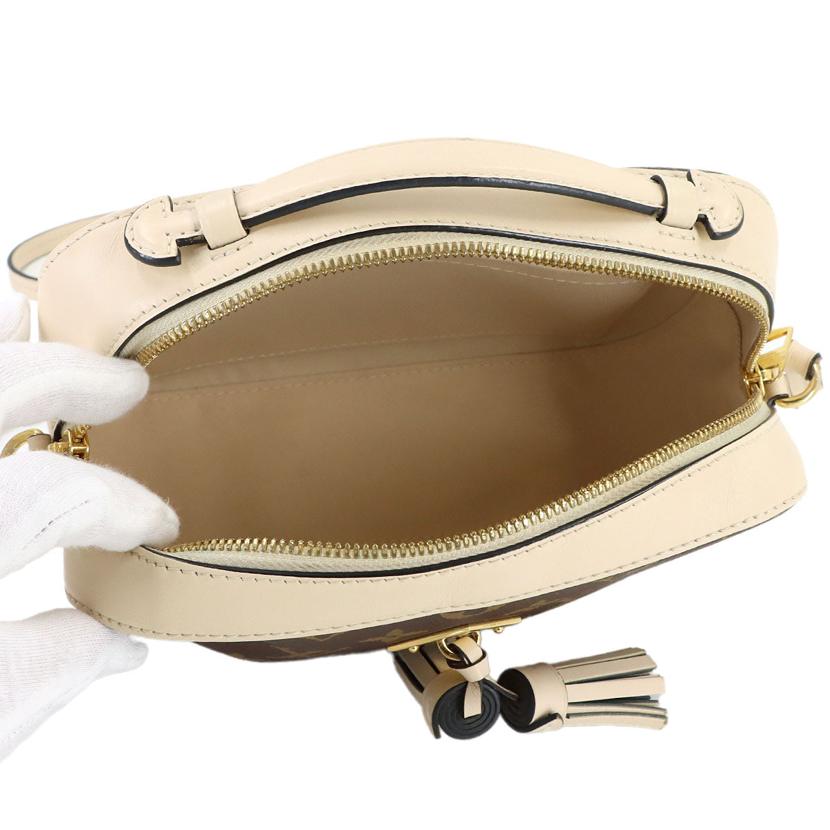 Monogram Saintonge 2way Shoulder Hand Bag M43559 Purse