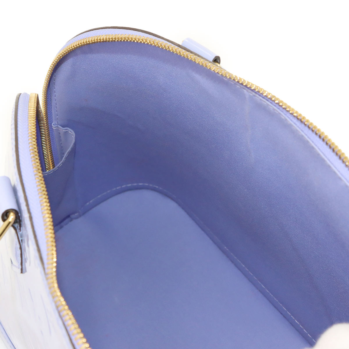 Monogram Vernis Alma PM Hand Bag Lilas M90100 Purse
