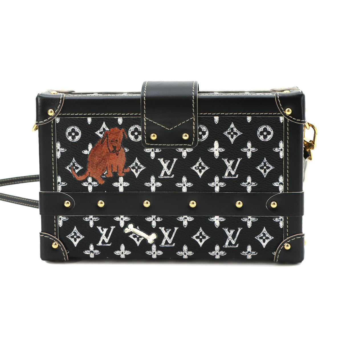 Catgram Petite Malle Shoulder Bag Black M44437