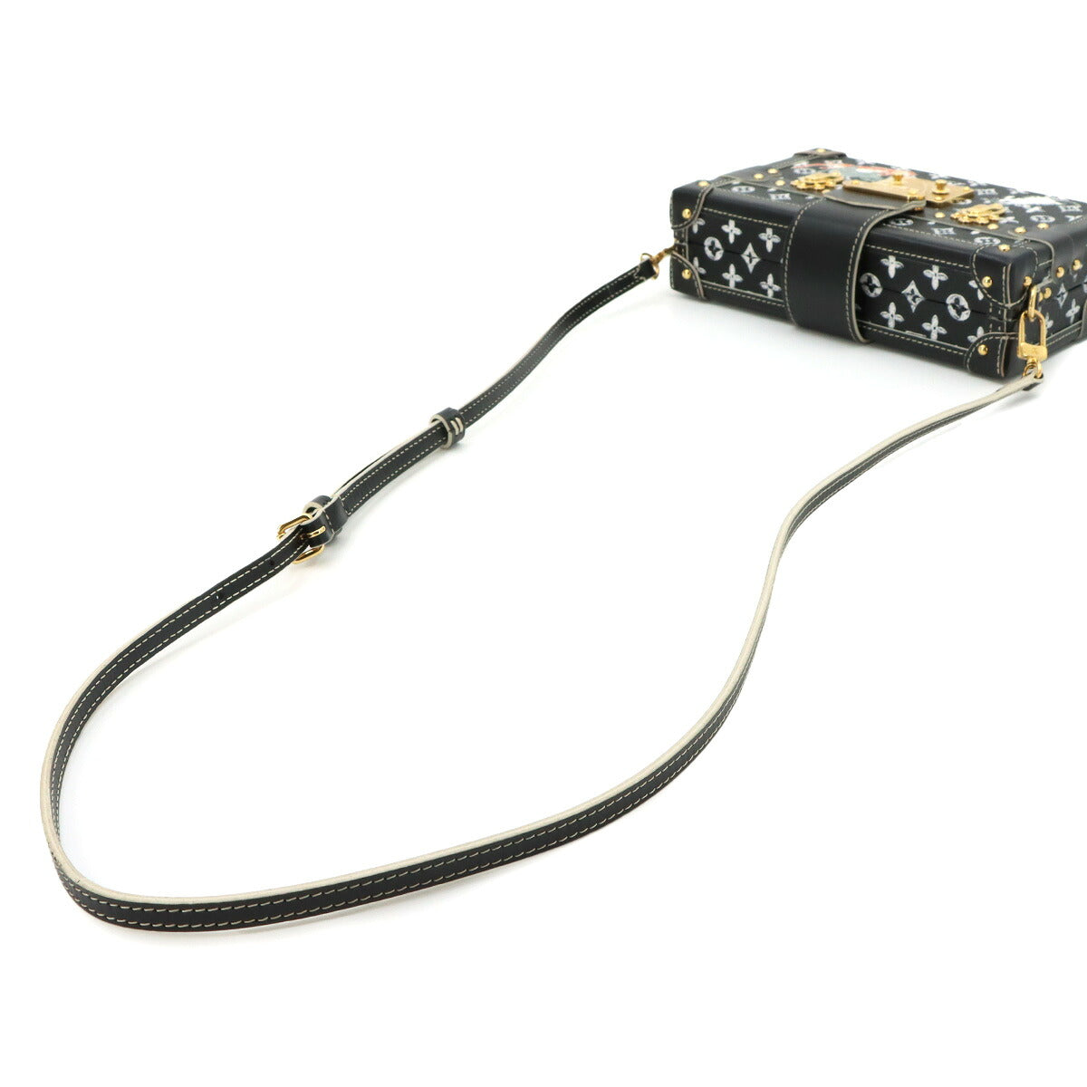 Catgram Petite Malle Shoulder Bag Black M44437