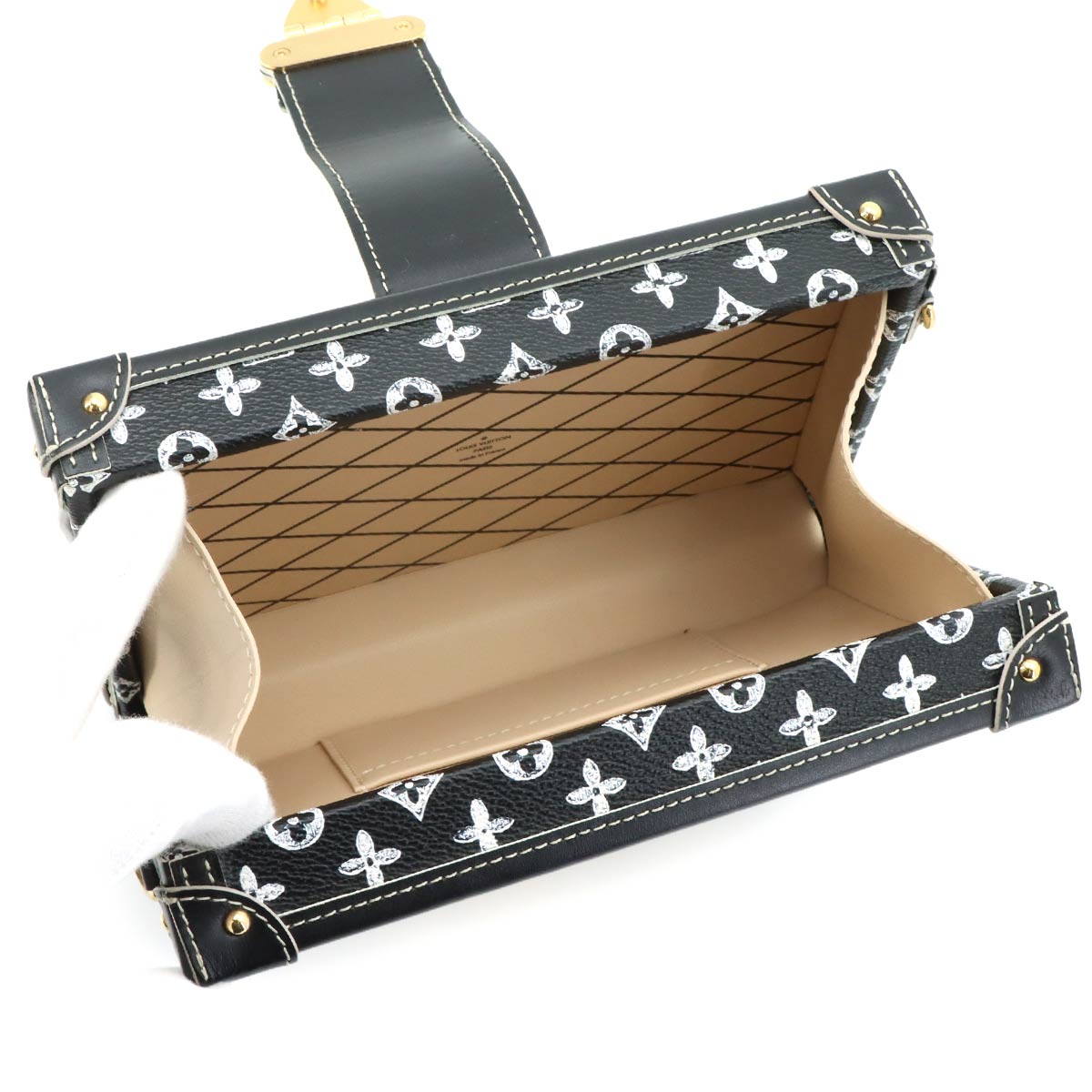 Catgram Petite Malle Shoulder Bag Black M44437