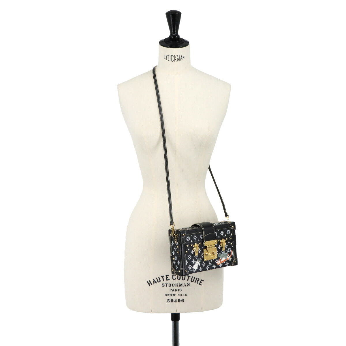 Catgram Petite Malle Shoulder Bag Black M44437