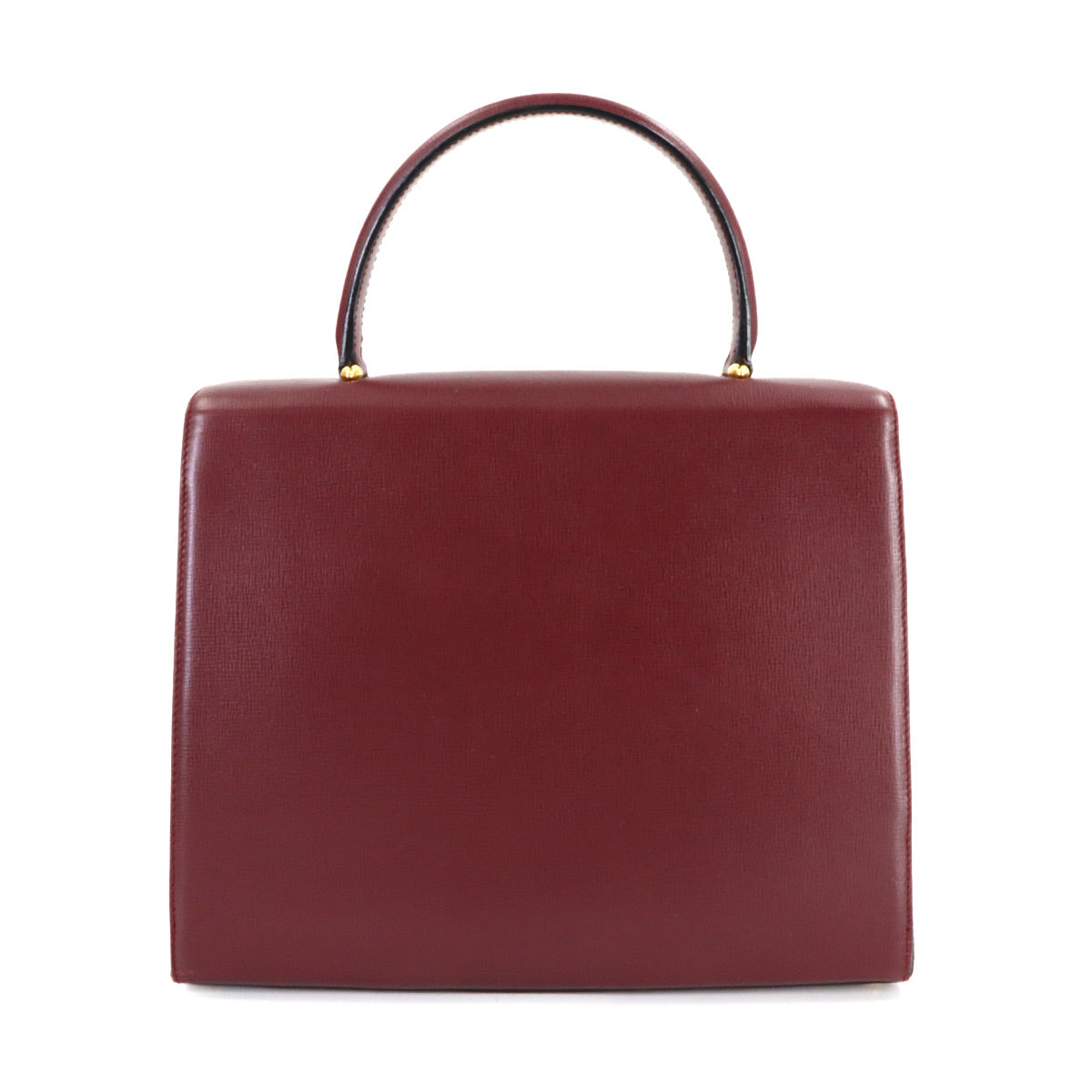 Must Hand Bag Leather Bordeaux Purse