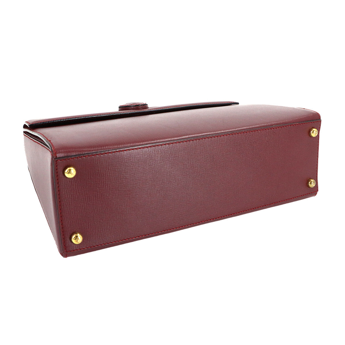 Must Hand Bag Leather Bordeaux Purse