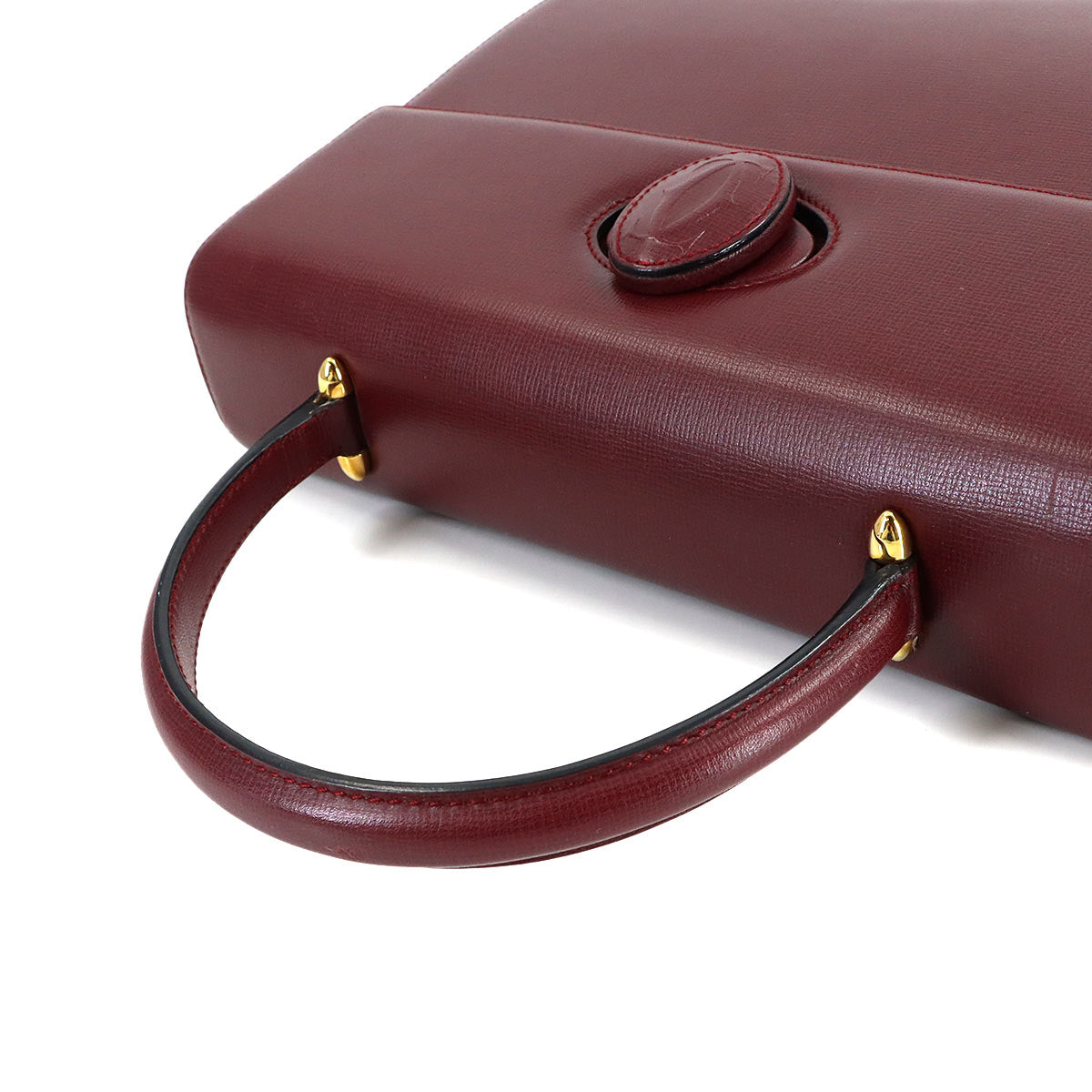 Must Hand Bag Leather Bordeaux Purse