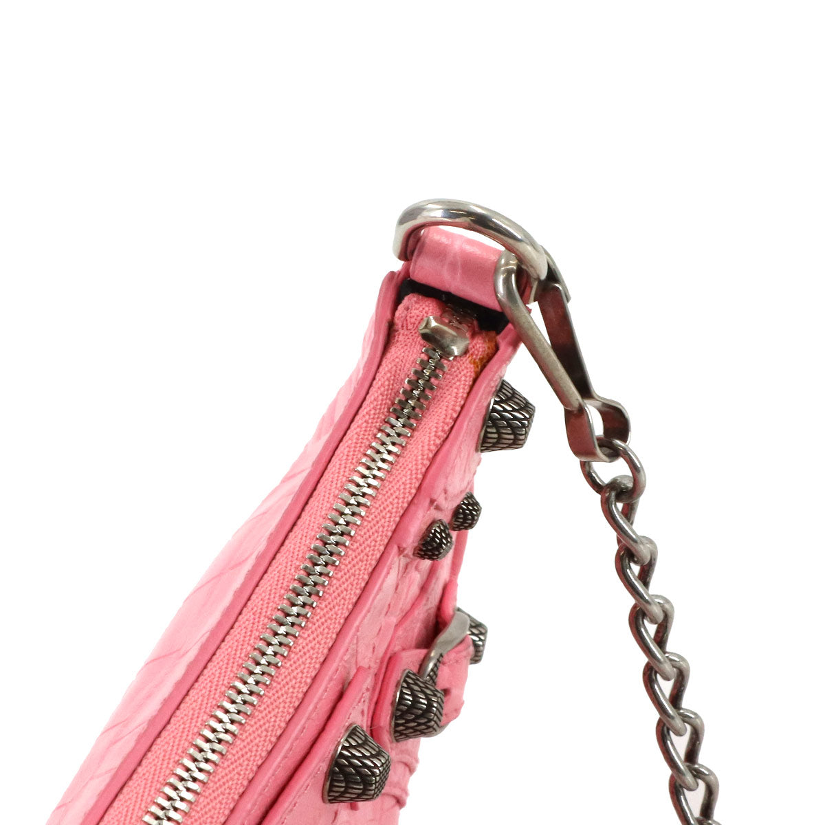 Le Cagole Mini Chain Hand Shoulder Bag Pink 695814