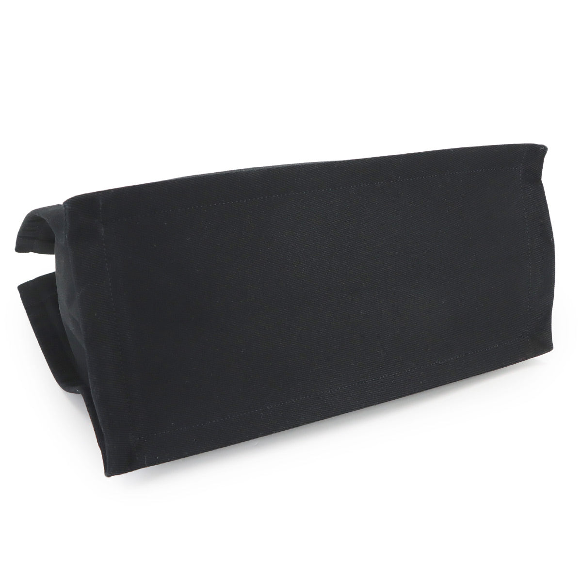 Rive Gauche Tote Bag Canvas Leather Black White 632539