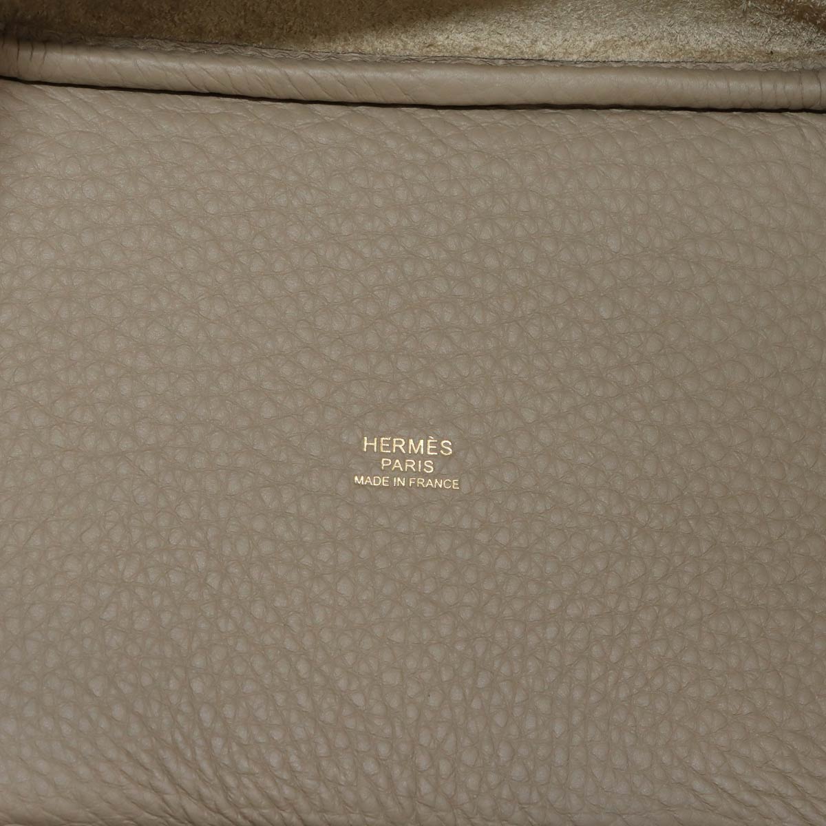 Picotin Lock PM Hand Bag Taurillon Clemence Trench Purse