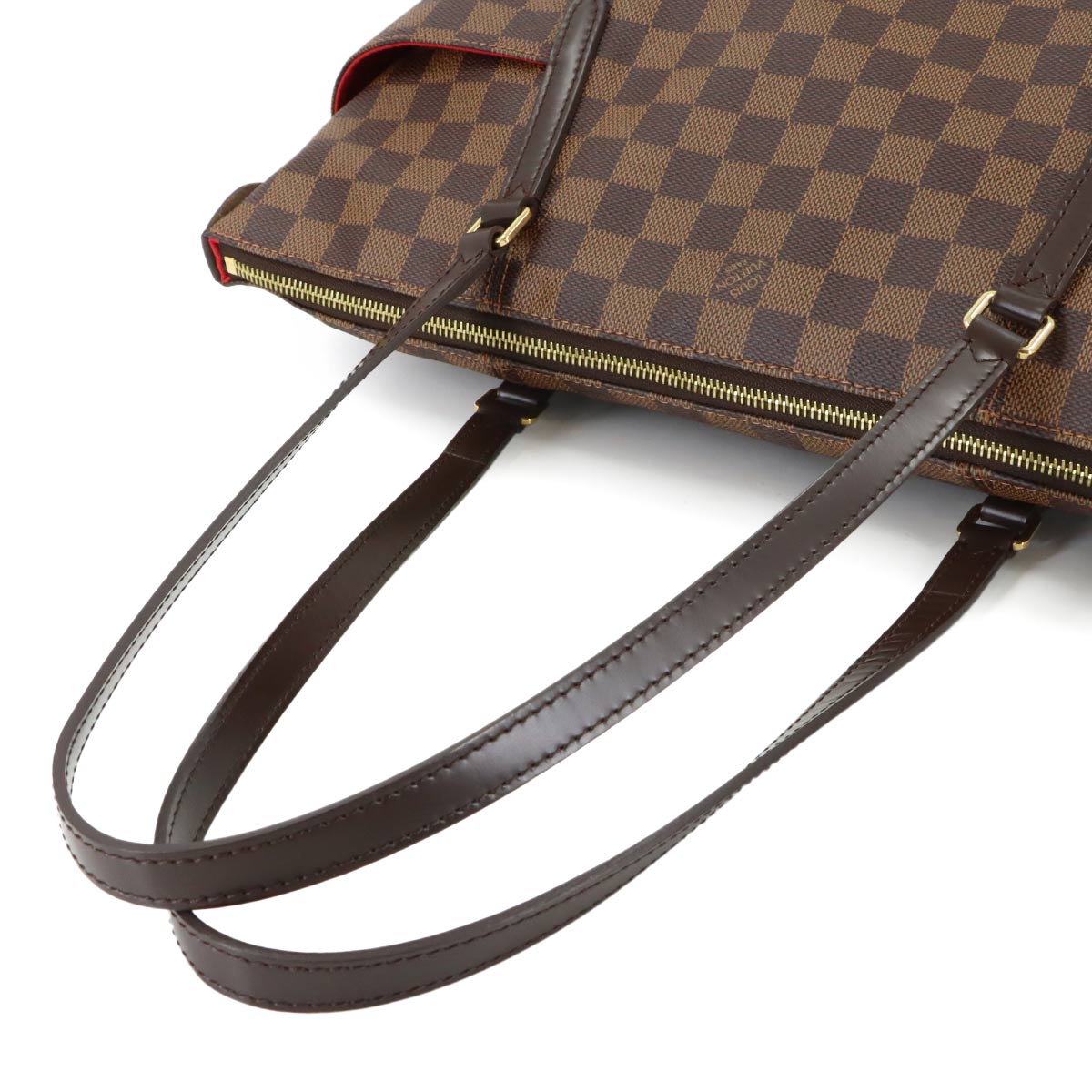 Damier Totally MM Tote Bag Ebene Brown N41281 Purse