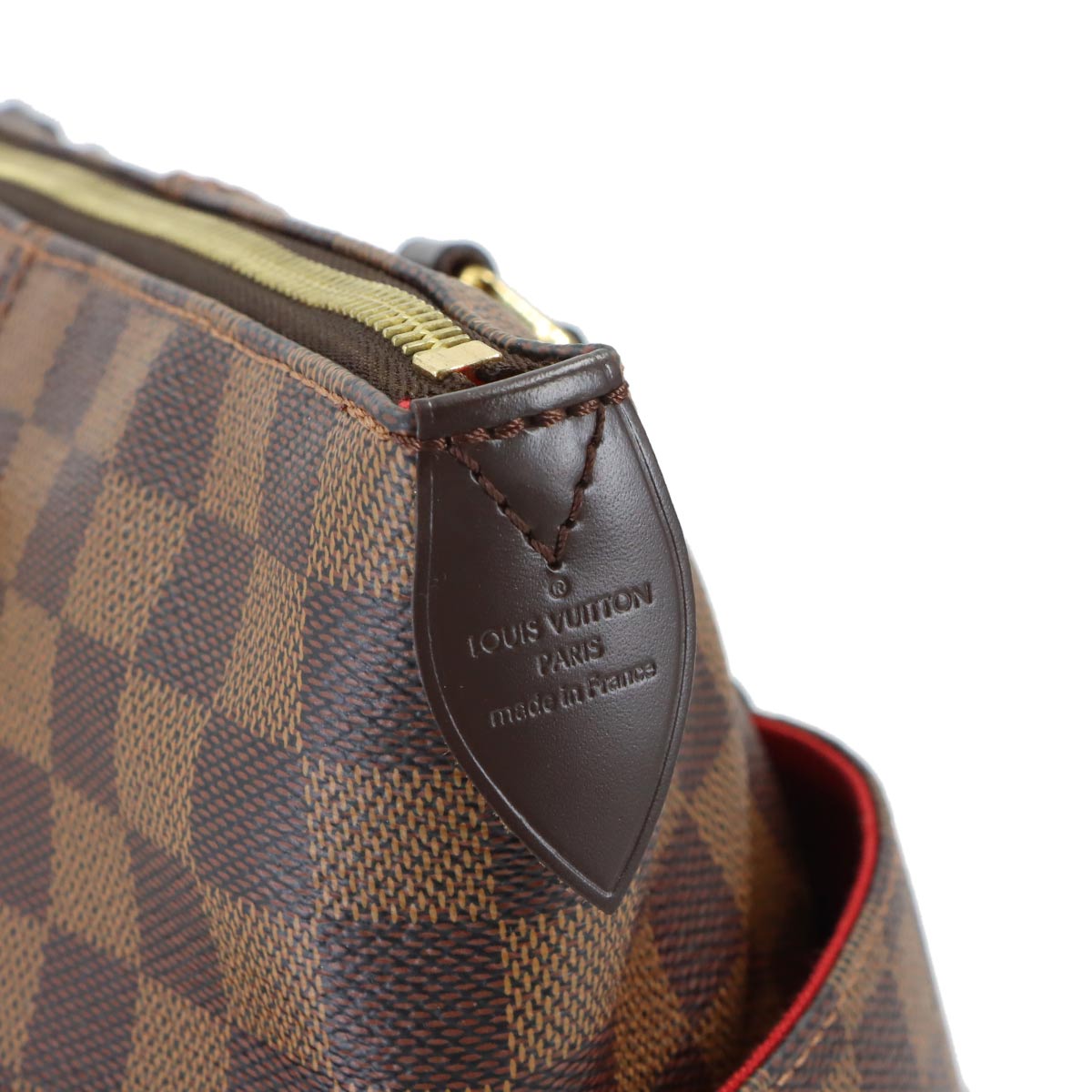 Damier Totally MM Tote Bag Ebene Brown N41281 Purse