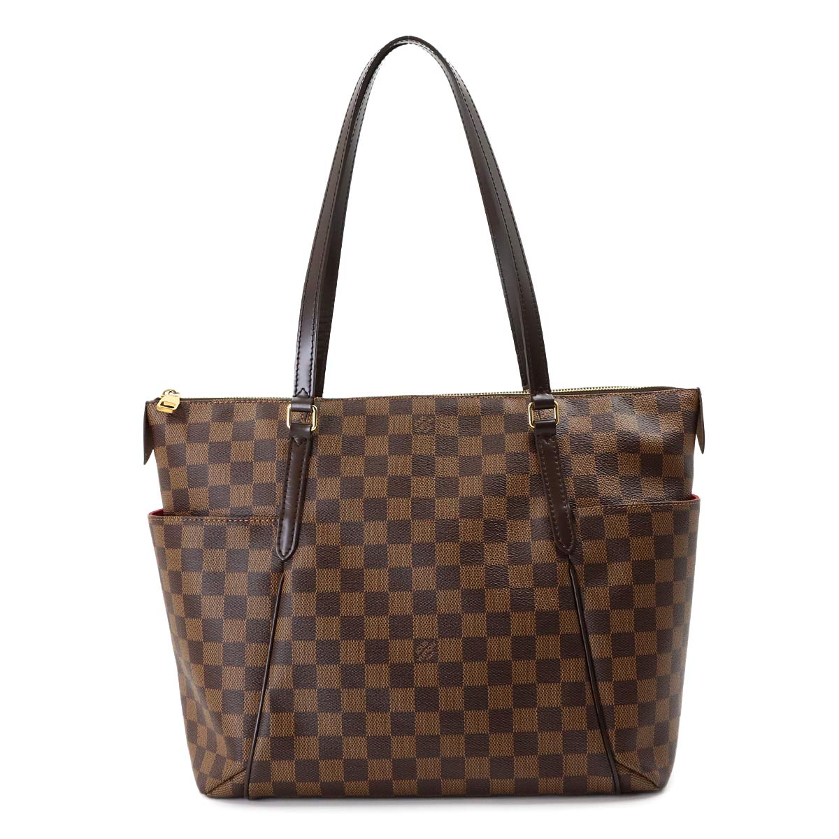 Damier Totally MM Tote Bag Ebene Brown N41281 Purse