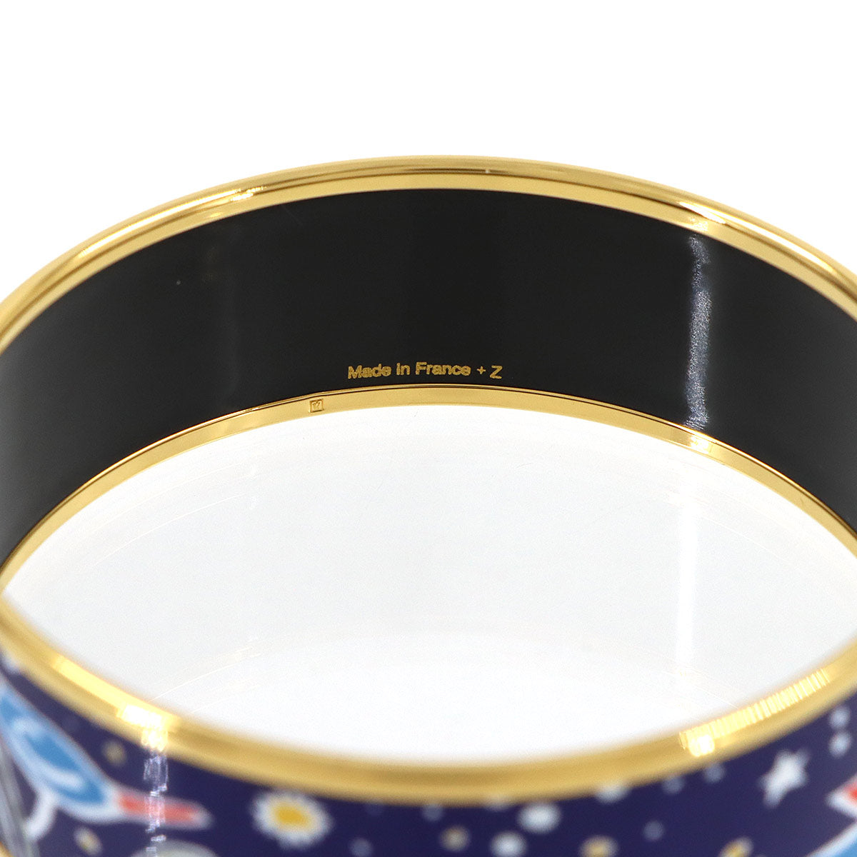 Email GM Bracelet Bangle Blue Gold Accessory