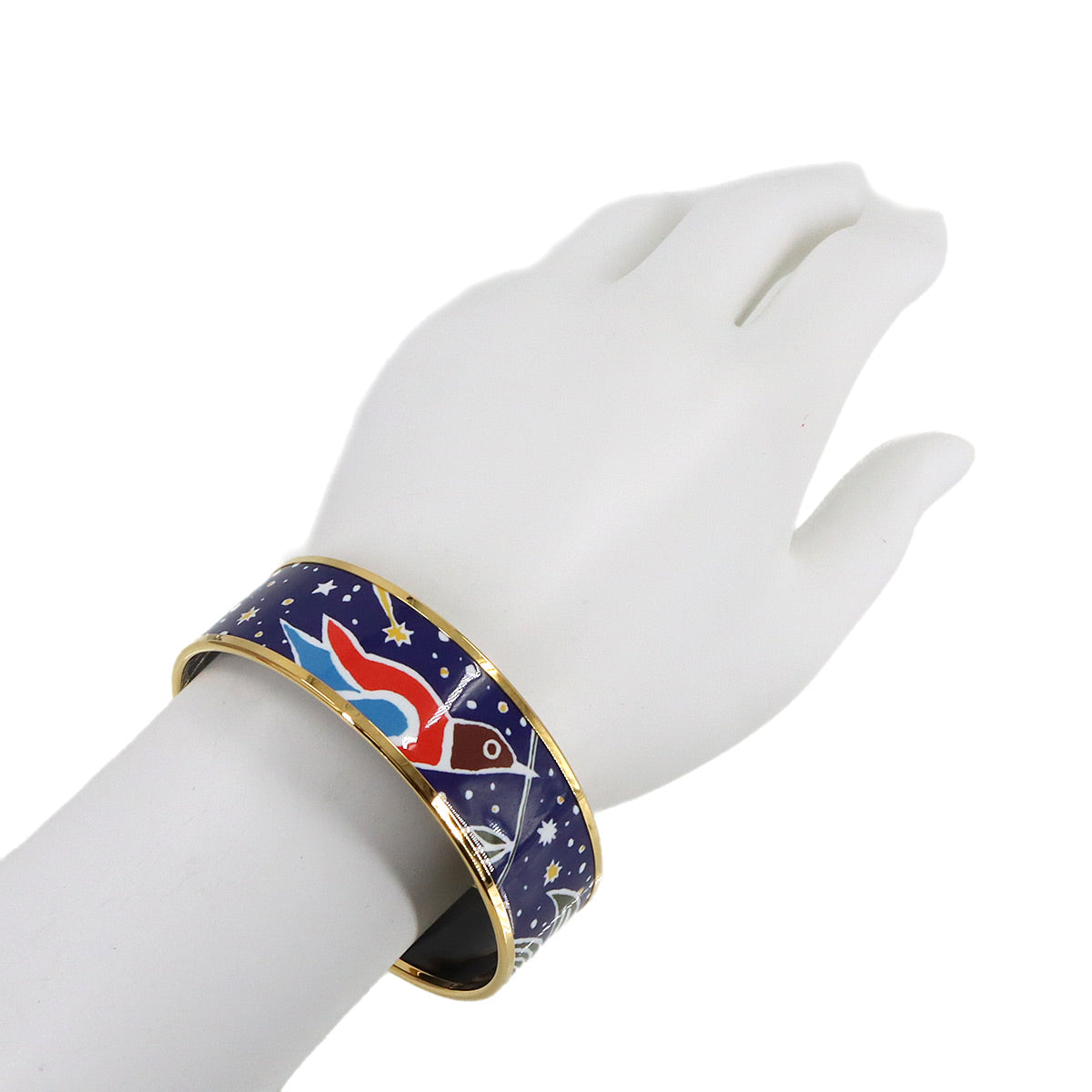Email GM Bracelet Bangle Blue Gold Accessory