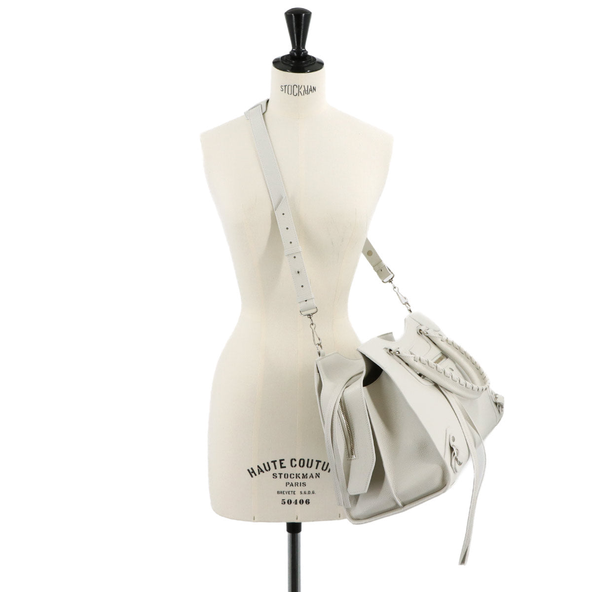 Neo Classic City Medium Hand Shoulder Bag 638470 White Purse
