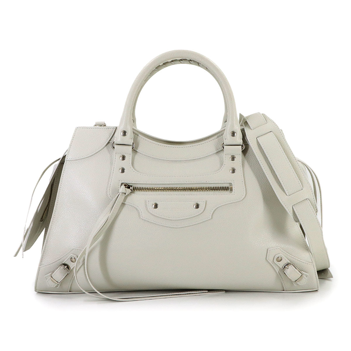 Neo Classic City Medium Hand Shoulder Bag 638470 White Purse
