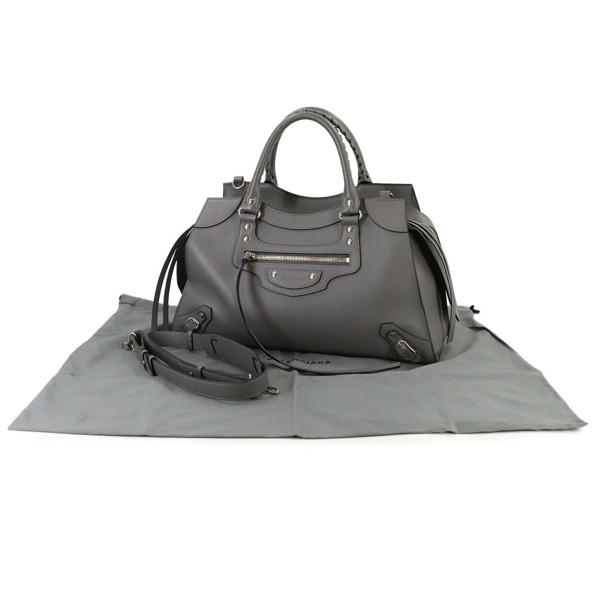 Neo Classic City Medium Hand Shoulder Bag 638470 Gray Purse