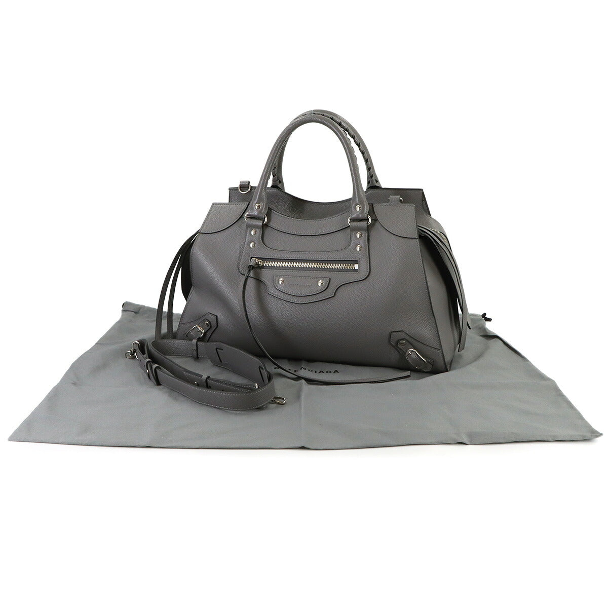 Neo Classic City Medium Hand Shoulder Bag 638470 Gray Purse