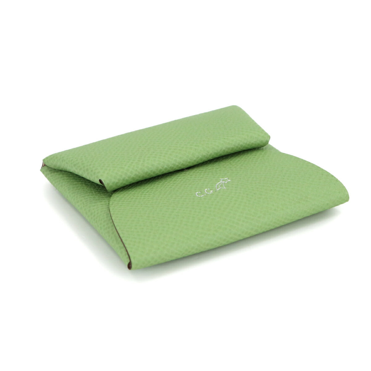 Bastia Personal SPO Coin Case Veau Epsom Vert criquet Nata