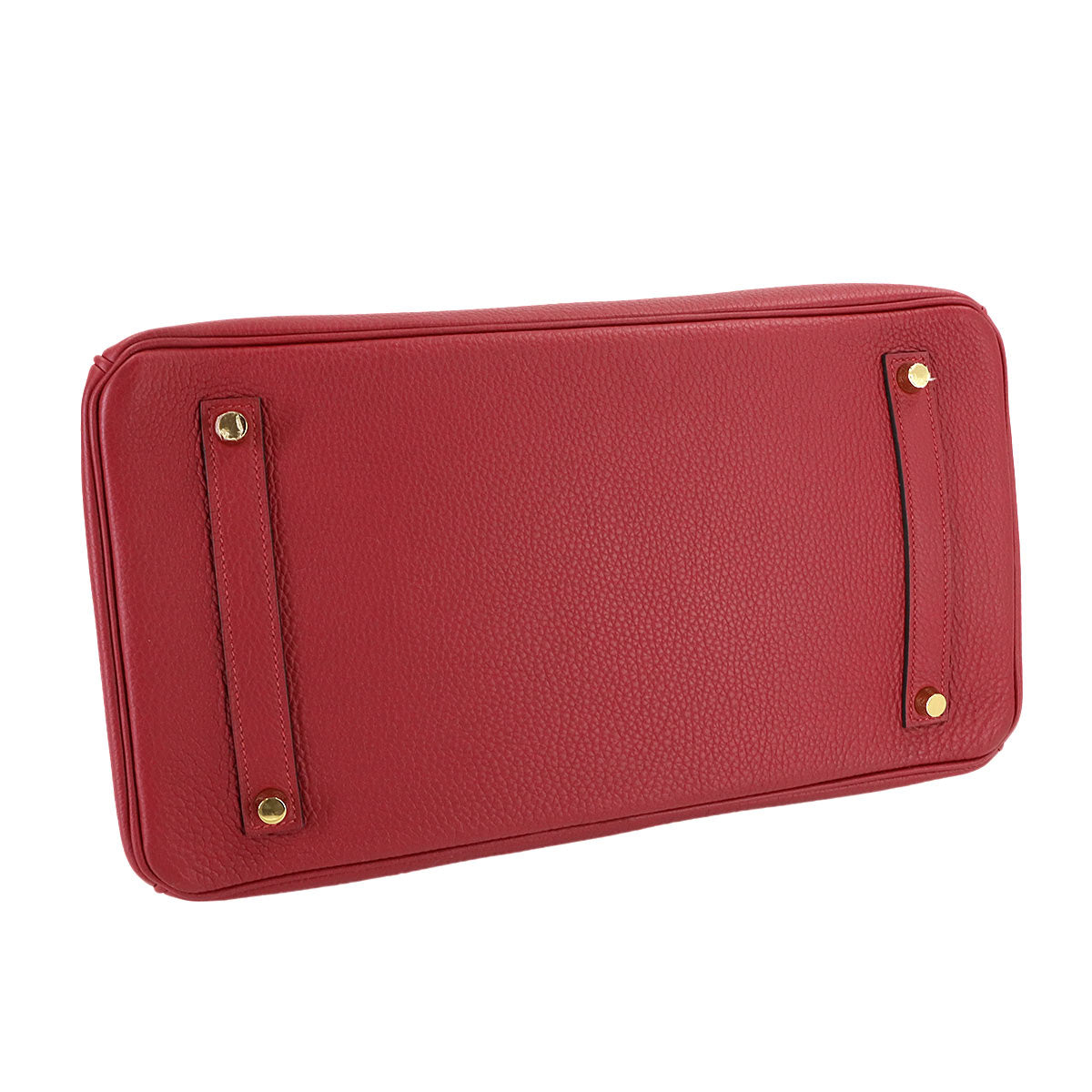 Birkin 35 Veau Togo Rouge Grenade Hand Bag Purse Red