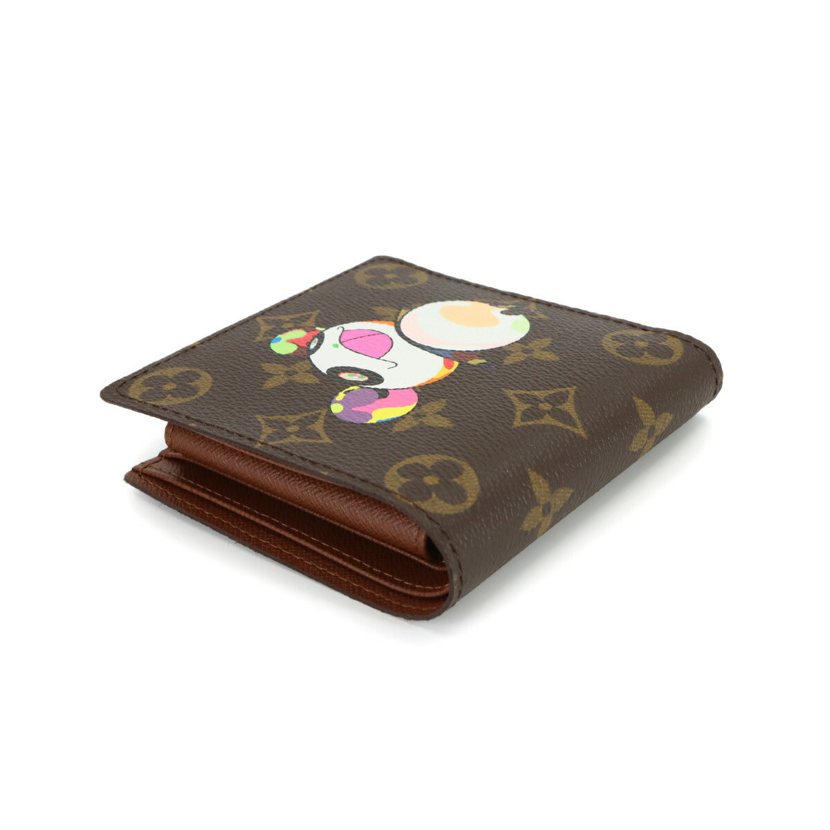 Monogram Panda Bi-fold Wallet Brown M61666 Purse
