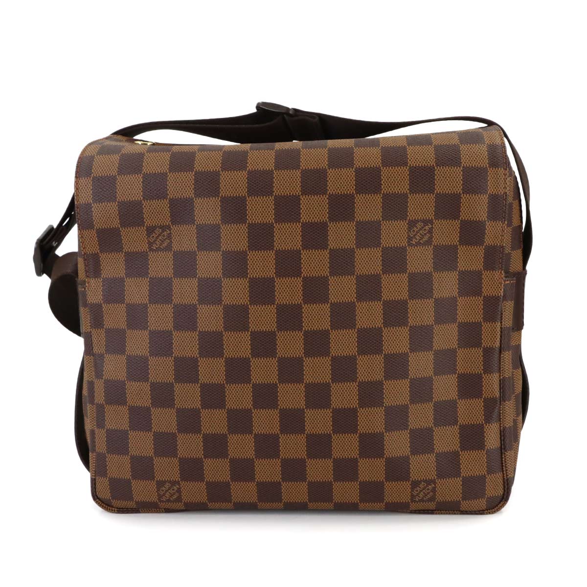 Damier Naviglio Shoulder Bag Ebene N45255 Unisex Purse