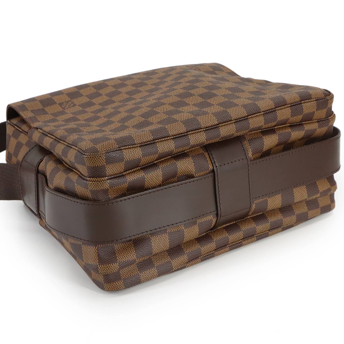 Damier Naviglio Shoulder Bag Ebene N45255 Unisex Purse
