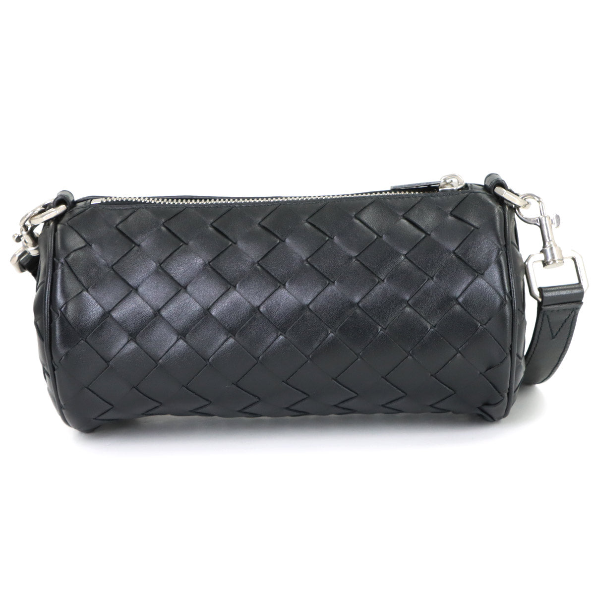 Intrecciato Barrel Mini Shoulder Bag Leather 777391